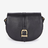 Barbour - Laire Leather Saddle Bag in Black