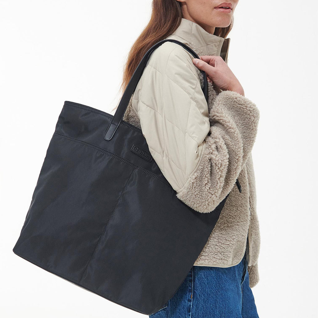 Barbour Edderton Tote Bag in Black – Sinclairs Online