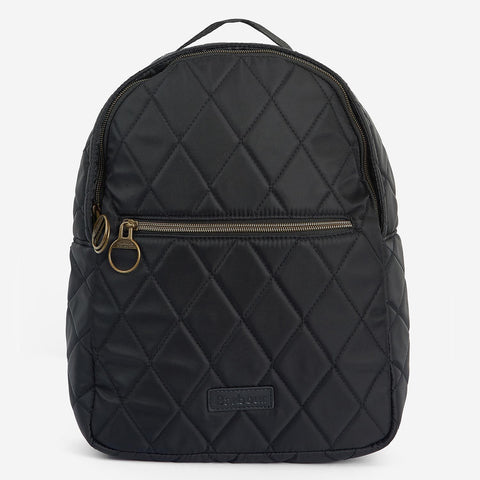 Barbour - Quilted Backpack in Black