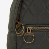 Barbour - Quilted Backpack in Olive