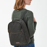 Barbour - Quilted Backpack in Olive