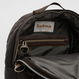 Barbour Quilted Backpack in Olive