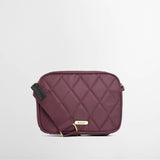 Barbour Quilted Cross Body Bag in Fig