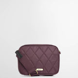 Barbour Quilted Cross Body Bag in Fig