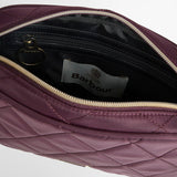 Barbour Quilted Cross Body Bag in Fig