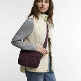 Barbour Quilted Cross Body Bag in Fig