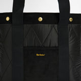 Barbour Women's Healy Tote in Black/Ancient