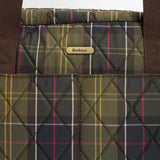 Barbour Wetherham Quilted Holdall in Classic Tartan