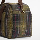 Barbour Wetherham Quilted Holdall in Classic Tartan