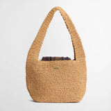 Barbour Lily Slouch Tote Bag in Natural