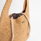 Barbour Lily Slouch Tote Bag in Natural