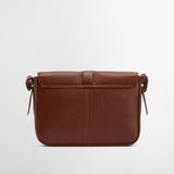Barbour Rosa Leather Cross Body Bag in Brown