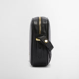 Barbour Daphne Leather Cross Body Bag in Black