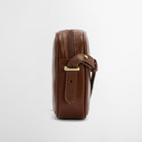 Barbour Daphne Leather Cross Body Bag in Brown