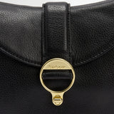 Barbour Leather Alder Sling Bag in Black