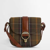 Barbour Elm Cross Body Bag in Classic Tartan