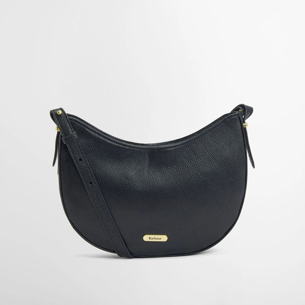 Barbour Leather Sorrel Sling Bag in Black