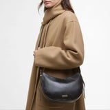 Barbour Leather Sorrel Sling Bag in Black