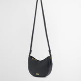 Barbour Leather Sorrel Sling Bag in Black