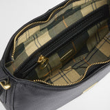 Barbour Leather Sorrel Sling Bag in Black