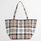Barbour Layla Large Tote Bag in Rosewood Tartan
