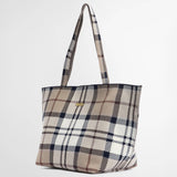 Barbour Layla Large Tote Bag in Rosewood Tartan