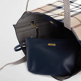 Barbour Layla Large Tote Bag in Rosewood Tartan