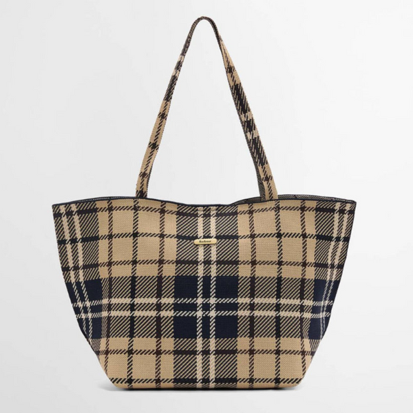 Barbour Layla Large Tote Bag in Birchwood Dress Tartan