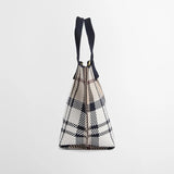 Barbour Layla Mini Tote Bag in Rosewood Tartan