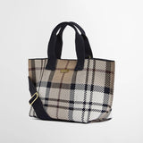 Barbour Layla Mini Tote Bag in Rosewood Tartan