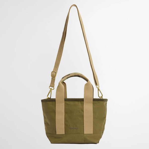 Barbour Mya Mini Tote Bag in Dusky Green