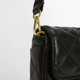 Barbour International Soho Quilted Mini Bag in Black