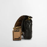 Barbour International Soho Quilted Mini Bag in Black