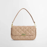 Barbour Soft Quilt Mini Soho Crossbody Bag in Camel