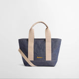 Barbour Mya Mini Denim Tote Bag in Indigo