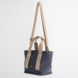 Barbour Mya Mini Denim Tote Bag in Indigo