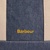 Barbour Mya Mini Denim Tote Bag in Indigo