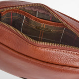 Barbour Daphne Mini Leather Cross Body Bag in Brown