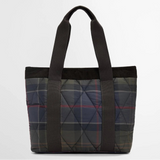 Barbour Healy Tote Bag in Shadow Classic Tartan