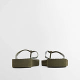 Barbour Women's Tilda Toe Post Sandal in Olive/Ancient Tartan