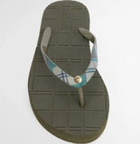 Barbour Women's Tilda Toe Post Sandal in Olive/Ancient Tartan