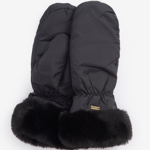 Barbour Women's Primrose Waterproof Mitts in Black