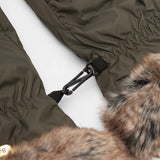 Barbour Primrose Waterproof Mittens in Forest