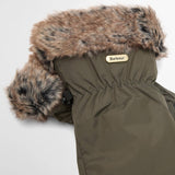 Barbour Primrose Waterproof Mittens in Forest