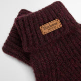 Barbour Women's Pendle Gloves in Wine