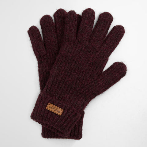 Barbour Women's Pendle Gloves in Wine