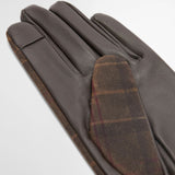 Barbour Scarlet Tartan Gloves In Muted Tartan
