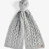 Barbour Penshaw Beanie & Scarf Gift Set In Grey