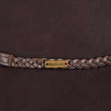 Barbour Women's Tack Fedora Hat in Chocolate