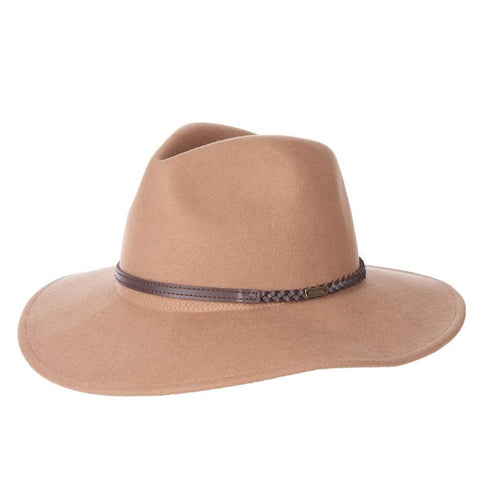 Barbour - Tack Fedora Hat in Camel
